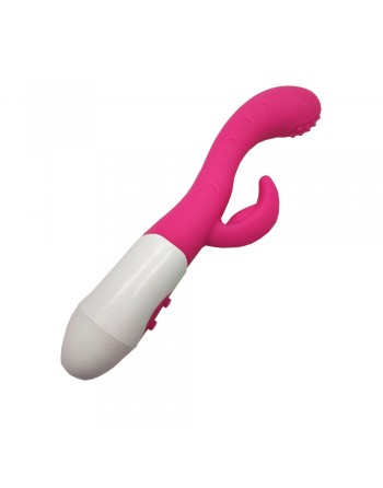 Vibromasseur Rabbit Rose avec picot de stimulation - TOZ051PNK