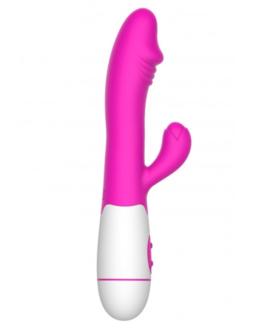 Vibromasseur rabbit rose avec gland 30 programmes - CR-VA001PNK Vibromasseur rabbit rose avec gland 30 programmes - CR-VA001PNK