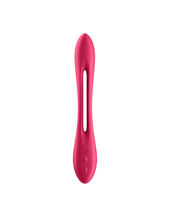 Sextoy flexible multifonction, vibromasseur, cockring, stimulateur de clitoris USB Elastic Joy Satisfyer - CC597800