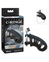 Cage de chasteté en silicone pour pénis C-Ringz - R542539