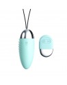 Oeuf  vibrant turquoise avec télécommande à piles  - TOD-083TUR