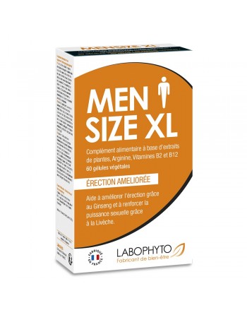 MenSize XL érection et taille 60 gélules - LAB01