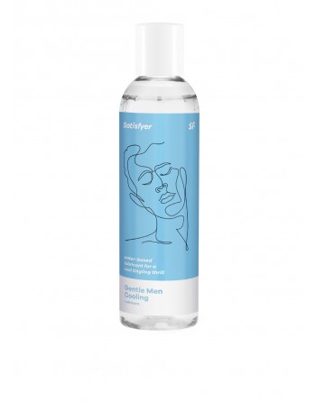 Lubrifiant effet fraicheur pour homme à base d'eau 300 ml Men Cooling Satisfyer - CC597760