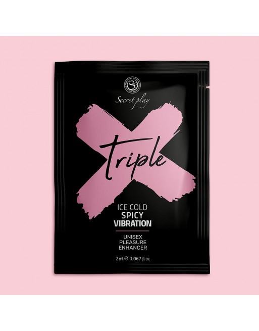 Dosette gel intensifiant de plaisir froid vibrant  4ml - SP3659