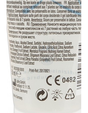 Lubrifiant anal végétalien 50ml - FS6239380000