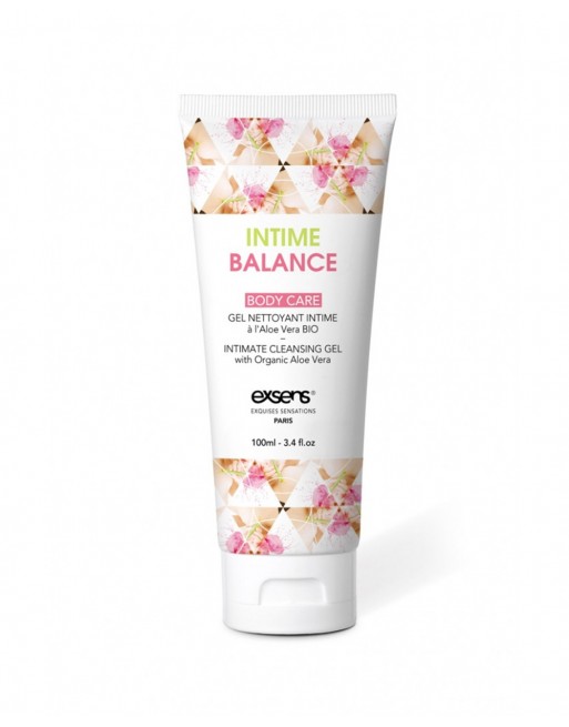 Gel nettoyant intime à l'aloe vera organique 100ml Intime Balance - CC805039