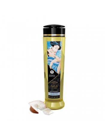 Huile de massage frissons de coco aphrodisiaque 240ml - CC1210