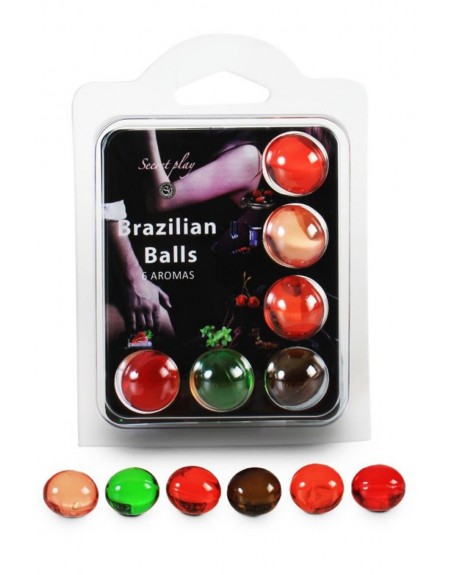 Boules de massage Brésiliennes multi-saveurs - BZ3866