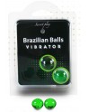 Boules de massage Brésiliennes effet vibrant - BZ35914