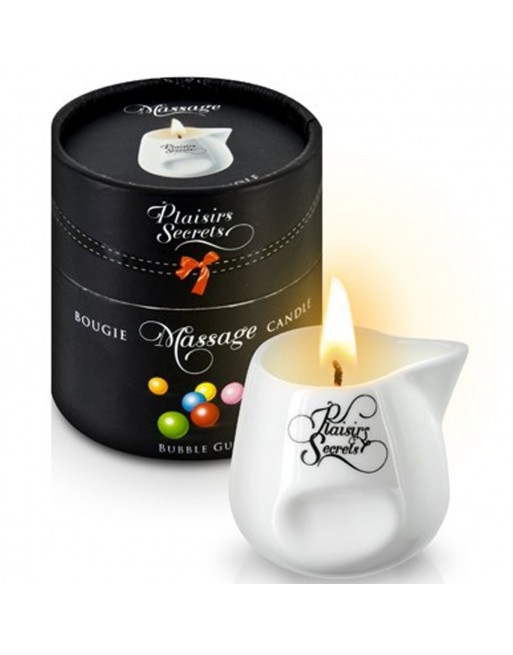 Bougie de massage bubble gum 80ml - CC826015 Bougie de massage bubble gum 80ml - CC826015