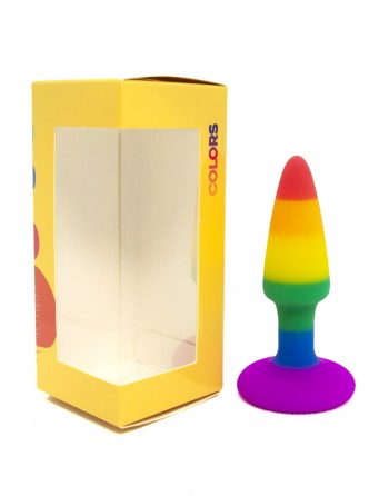 Plug anal multicouleur taille S