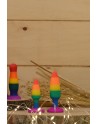 Plug anal multicouleur taille S