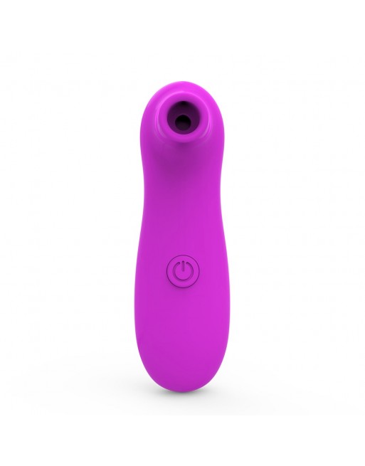 Vibromasseur succion violet 10 vitesses de voyage