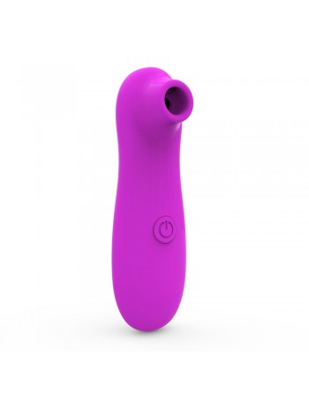 Vibromasseur succion violet 10 vitesses de voyage