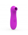 Vibromasseur succion violet 10 vitesses de voyage