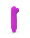 Vibromasseur succion violet 10 vitesses de voyage