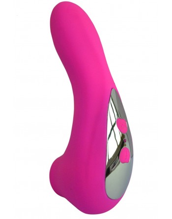 Vibromasseur stimulateur à succion rose 20 programmes USB