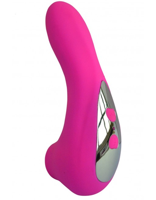 Vibromasseur stimulateur à succion rose 20 programmes USB