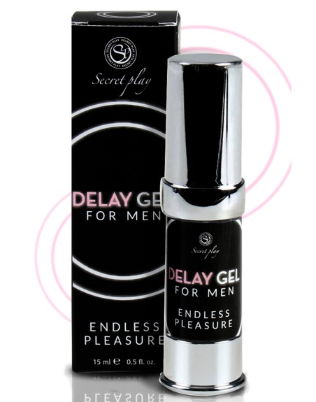 Gel lubrifiant retardant pour homme 15ml