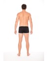 Mini-Pants noir échancré avec zip