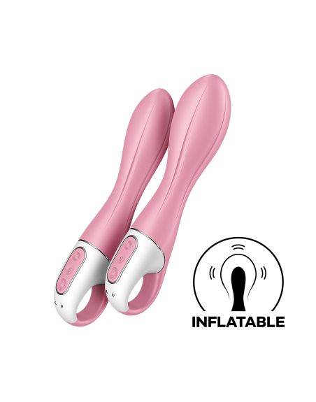 Vibromasseur gonflable G-Spot rose USB Air Pump Vibrator 2 Satisfyer