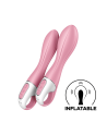 Vibromasseur gonflable G-Spot rose USB Air Pump Vibrator 2 Satisfyer
