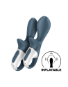 Vibromasseur gonflable anal gris USB Air Pump Booty 2 Satisfyer - CC597846