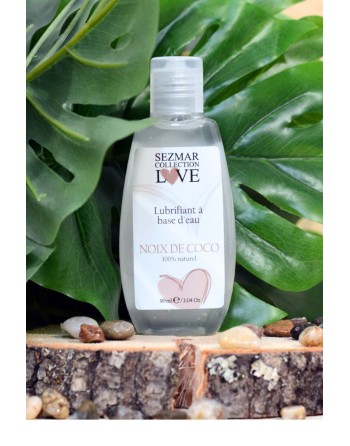Lubrifiant à base d'eau 100% naturel Noix de Coco 90 ml
