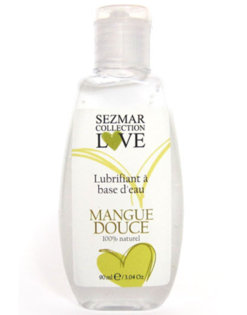 Lubrifiant à base d'eau 100% naturel Mangue Douce 90 ml