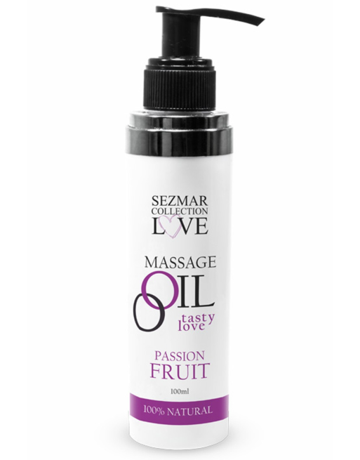 Huile de massage comestible Fruit de la passion 100ml Huile de massage comestible Fruit de la passion 100ml
