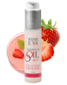 Huile de massage comestible mousse de fraise 50ml