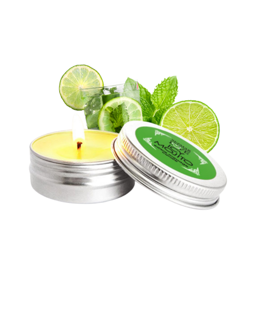 Mini Bougie de massage mojito 30ml
