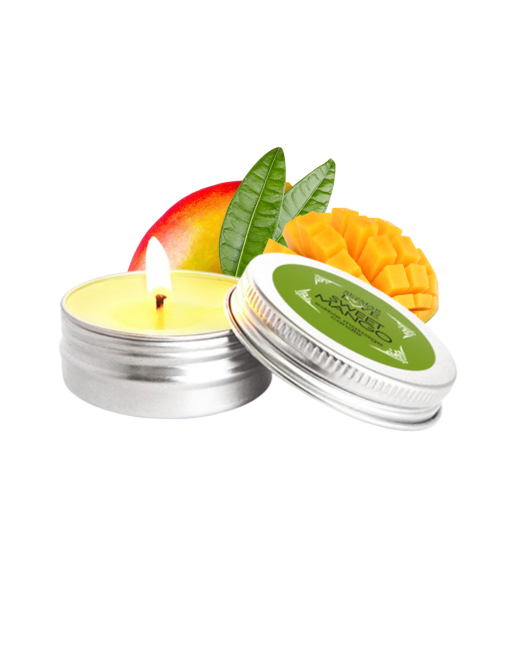 Mini Bougie de massage Mangue 30ml