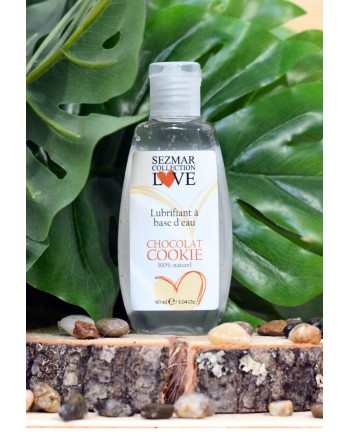 Lubrifiant à base d'eau 100% naturel Chocolat Cookie 90 ml