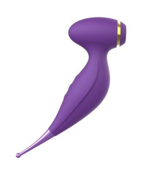 Oiseau du Paradis - Vibromasseur 2 en 1 avec succion et stimulateur violet