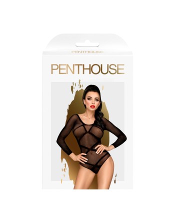 Body fantaisie noir manches longues High on love