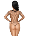 Body large maille noir Scandalous