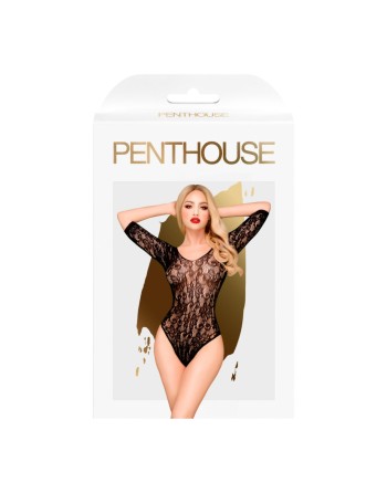 Body manche trois quart noir Midnight visit