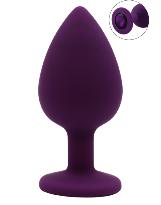 Plug bijou violet Large PURPY - RY-069PUR
