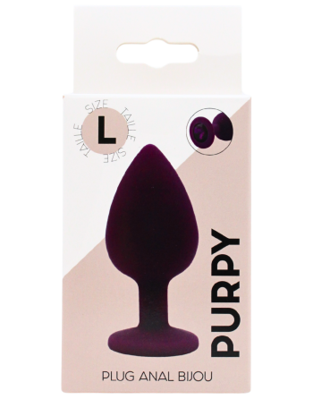 Plug bijou violet Large PURPY - RY-069PUR