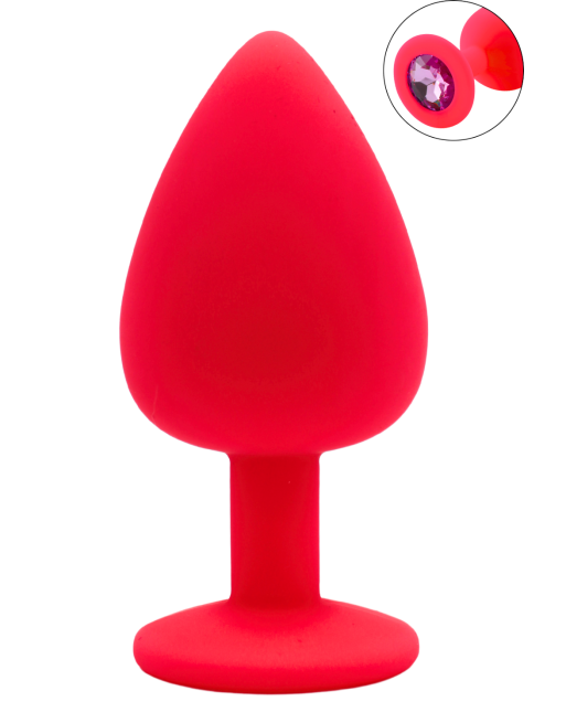 Plug bijou rose Large PINKY - RY-069PNK