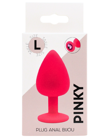 Plug bijou rose Large PINKY - RY-069PNK