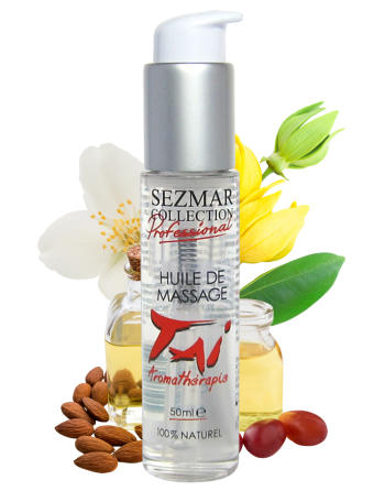 Huile de massage professionnelle TAI 100% naturelle 50 ml - SEZ100