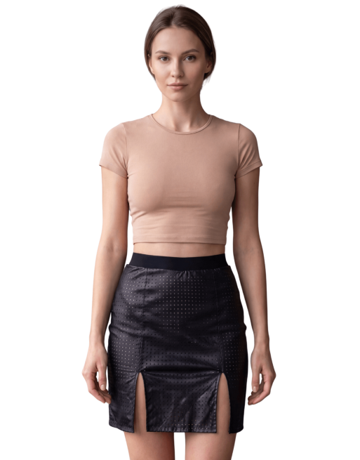 Jupe longue noire Omella - LSL3-LBLK
