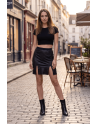 Jupe longue noire Omella - LSL3-LBLK