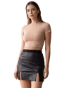 Jupe courte noir Stella - LSL3-SBLK