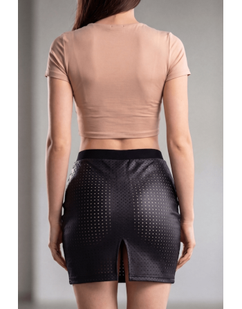 Jupe courte noir Stella - LSL3-SBLK