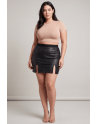 Jupe courte noir Stella - LSL3-SBLK