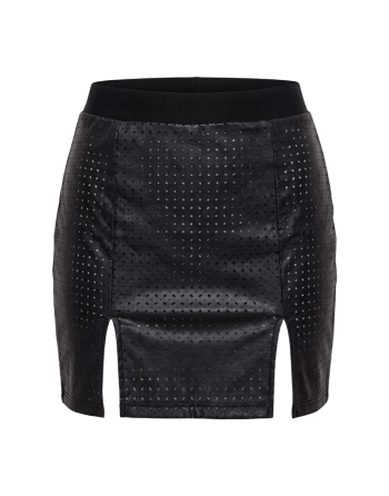 Jupe courte noir Stella - LSL3-SBLK