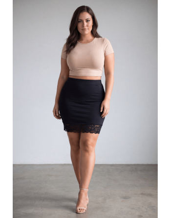 Jupe longue noire Maria